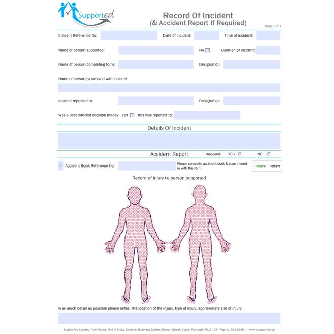 Medical Assessment PDF Forms